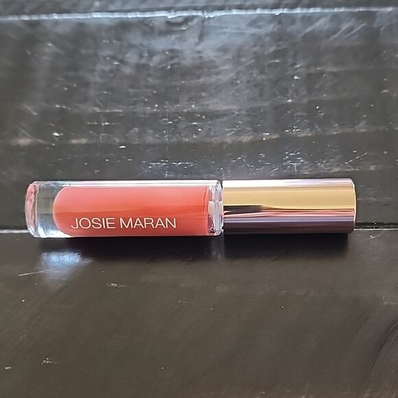 JOSIE MARAN Lip Gloss Argan Hyaluronic Lip Booster Captivate Full Size - Picture 1 of 5